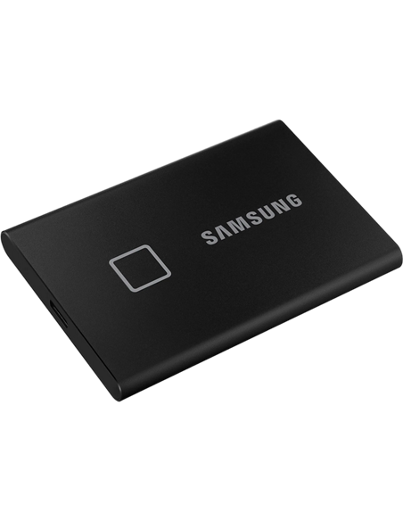 Внешний портативный SSD накопитель Samsung Portable SSD T7 Touch, 2 TB, Чёрный (MU-PC2T0K/WW)