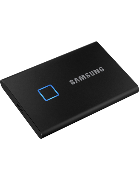 Внешний портативный SSD накопитель Samsung Portable SSD T7 Touch, 2 TB, Чёрный (MU-PC2T0K/WW)