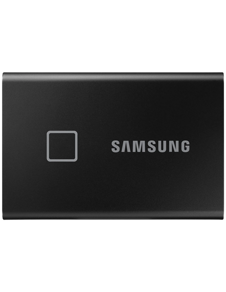 Внешний портативный SSD накопитель Samsung Portable SSD T7 Touch, 2 TB, Чёрный (MU-PC2T0K/WW)