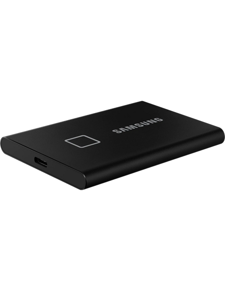 Внешний портативный SSD накопитель Samsung Portable SSD T7 Touch, 2 TB, Чёрный (MU-PC2T0K/WW)