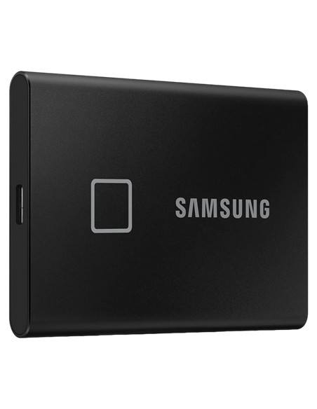 Внешний портативный SSD накопитель Samsung Portable SSD T7 Touch, 2 TB, Чёрный (MU-PC2T0K/WW)