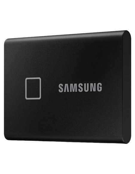 Внешний портативный SSD накопитель Samsung Portable SSD T7 Touch, 2 TB, Чёрный (MU-PC2T0K/WW)