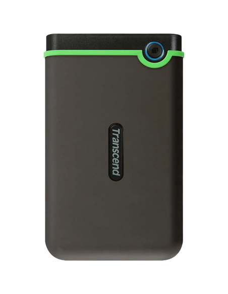 Внешний портативный жесткий диск Transcend StoreJet 25M3C, 2 ТБ, Iron Gray (TS2TSJ25M3C)