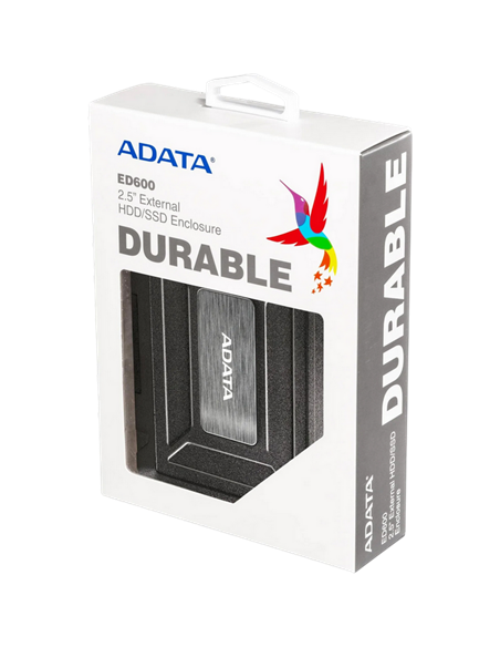 Carcasă externă ADATA ED600, Negru (AED600-U31-CBK)