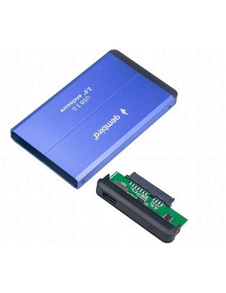 Carcasă externă Gembird EE2-U3S-2-B, Albastru (EE2-U3S-2-B)