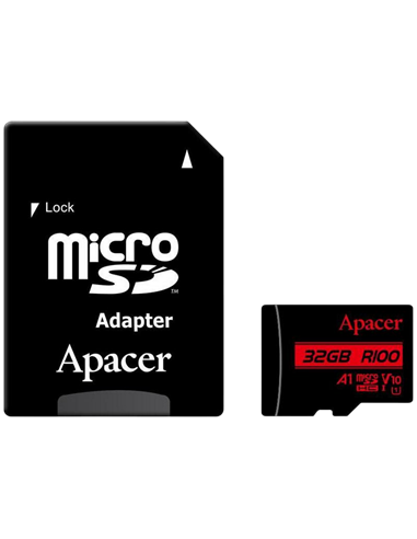 Карта памяти Apacer microSDHC UHS-I U1 Class 10, 32Гб