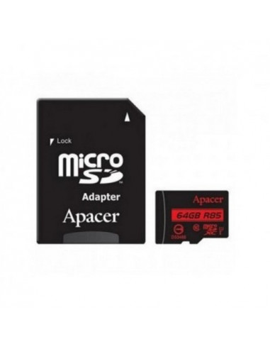 Card de Memorie Apacer microSDHC UHS-I U1 Class 10, 64GB (AP64GMCSX10U5-R)