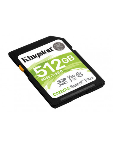 Карта памяти Kingston Canvas Select Plus, 512Гб (SDS2/512GB)