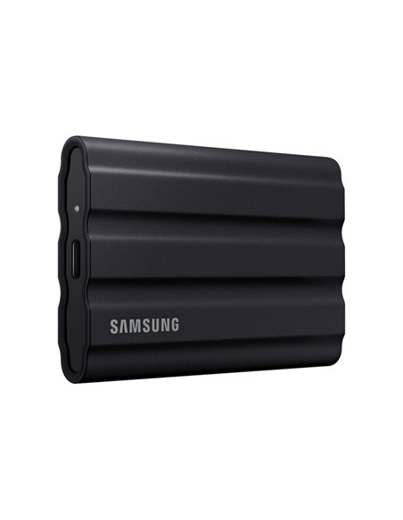 Внешний портативный SSD накопитель Samsung Portable SSD T7 Shield, 1 ТБ, Чёрный (MU-PE1T0S/WW)