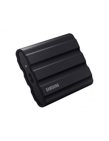 Внешний портативный SSD накопитель Samsung Portable SSD T7 Shield, 1 ТБ, Чёрный (MU-PE1T0S/WW)