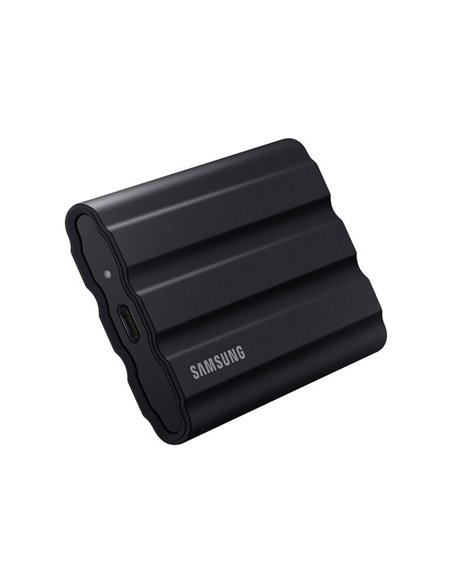 Внешний портативный SSD накопитель Samsung Portable SSD T7 Shield, 1 ТБ, Чёрный (MU-PE1T0S/WW)