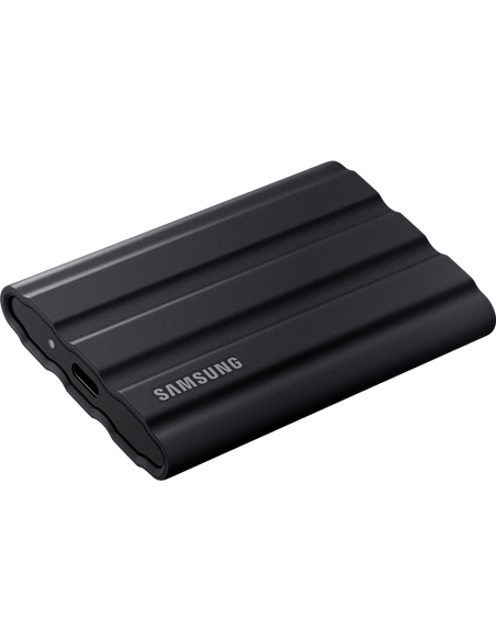 Внешний портативный SSD накопитель Samsung Portable SSD T7 Shield, 1 ТБ, Чёрный (MU-PE1T0S/WW)