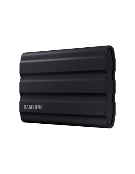 Внешний портативный SSD накопитель Samsung Portable SSD T7 Shield, 1 ТБ, Чёрный (MU-PE1T0S/WW)
