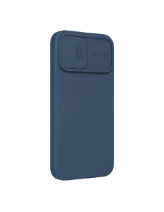 Чехол Nillkin iPhone 13 Pro Max, CamShield Silky Silicone, Темно-синий 2