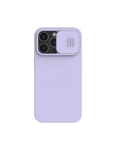 Husă Nillkin iPhone 13 Pro, CamShield Silky Silicone, Misty Purple