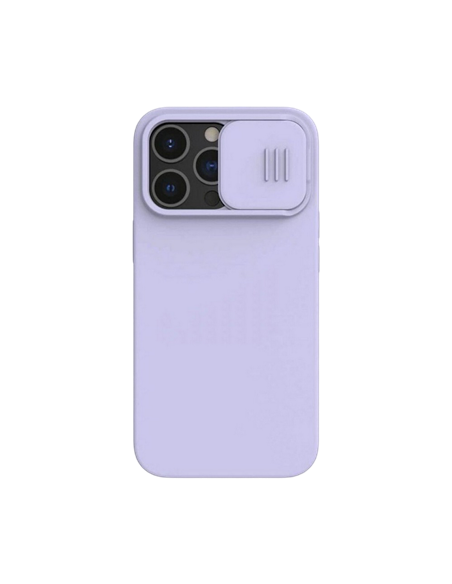 Husă Nillkin iPhone 13 Pro, CamShield Silky Silicone, Misty Purple