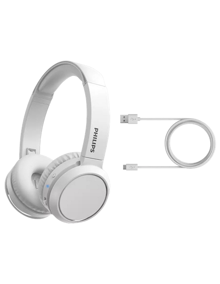Căști Philips TAH4205WT/00, Alb