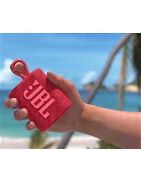 Портативная колонка JBL GO 3, Красный Портативная колонка JBL GO 3, Красный