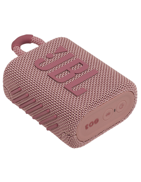 Boxă portabilă JBL GO 3, Roz