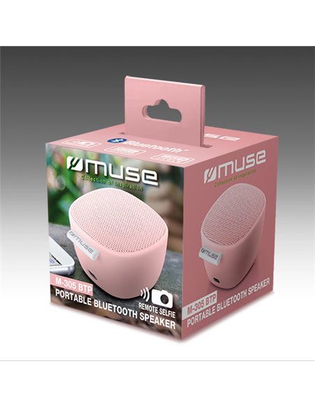 Boxă portabilă MUSE M-305 BT, Roz