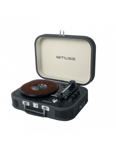 Sistem audio MUSE MT-201 GLD, Negru