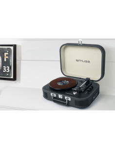 Sistem audio MUSE MT-201 GLD, Negru 2