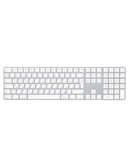 Tastatură Apple Magic Keyboard with Numeric Keypad, Fără fir, Alb