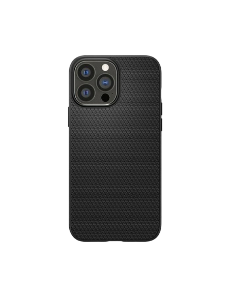 Husă Spigen iPhone 13 Pro Max, Liquid Air, Negru mat