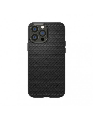 Husă Spigen iPhone 13 Pro Max, Liquid Air, Negru mat
