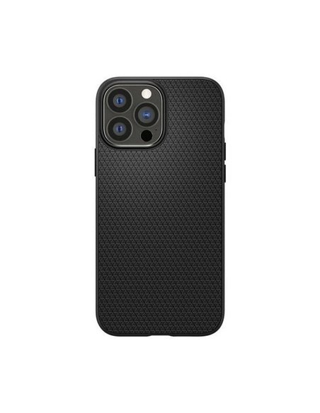Husă Spigen iPhone 13 Pro Max, Liquid Air, Negru mat