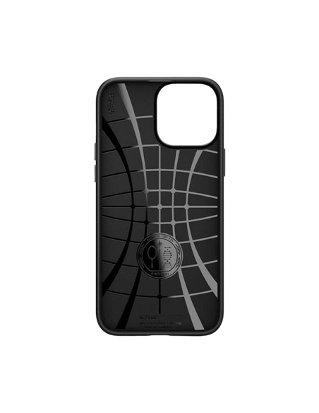 Husă Spigen iPhone 13 Pro Max, Liquid Air, Negru mat