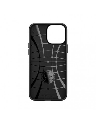 Husă Spigen iPhone 13 Pro Max, Liquid Air, Negru mat