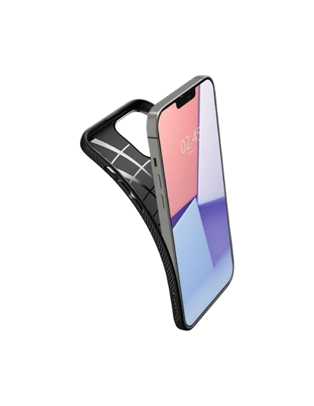Husă Spigen iPhone 13 Pro Max, Liquid Air, Negru mat