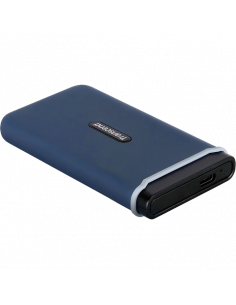 Внешний портативный SSD накопитель Transcend ESD370C, 500 ГБ, Морской Синий (TS500GESD370C)