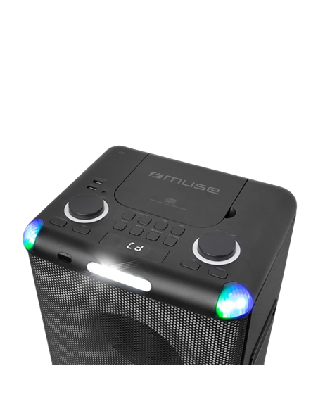Портативная колонка MUSE M-1958 DJ, Чёрный