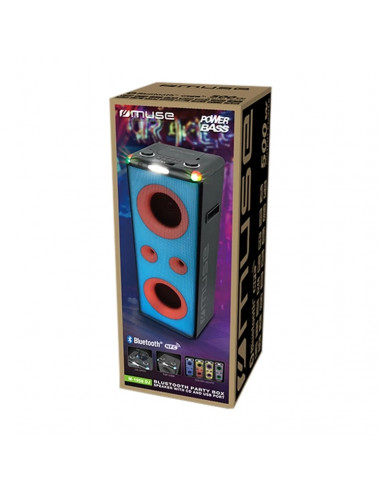Портативная колонка MUSE M-1958 DJ, Чёрный