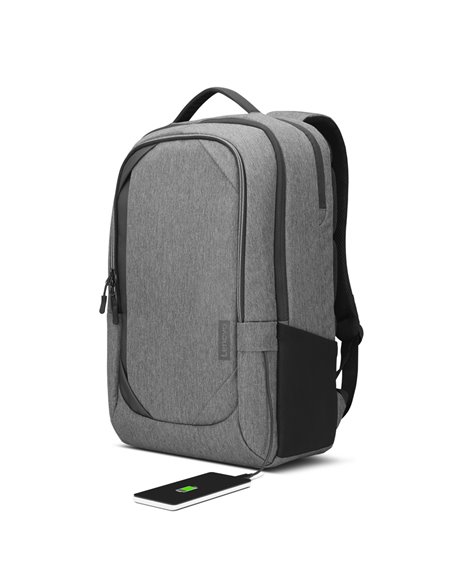 Rucsac pentru Laptop Lenovo Business Casual, 17", Poliester, Gri