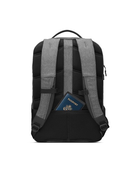 Rucsac pentru Laptop Lenovo Business Casual, 17", Poliester, Gri