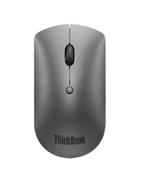 Беcпроводная мышь Lenovo ThinkBook Bluetooth Silent Mouse, Серый