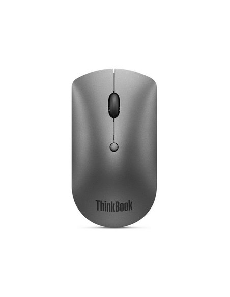 Беcпроводная мышь Lenovo ThinkBook Bluetooth Silent Mouse, Серый
