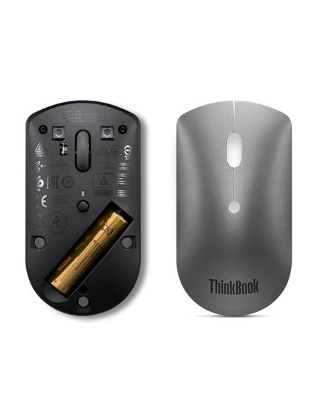 Mouse Wireless Lenovo ThinkBook Bluetooth Silent Mouse, Gri