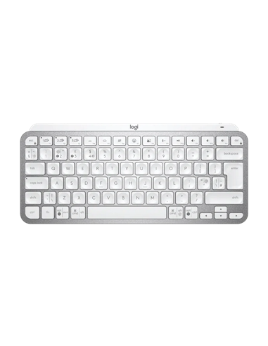 Клавиатура Logitech MX Keys Mini, Беспроводное, Бледно-серый