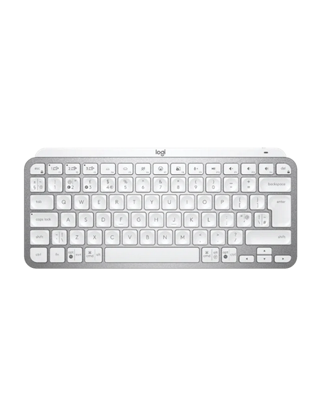 Клавиатура Logitech MX Keys Mini, Беспроводное, Бледно-серый