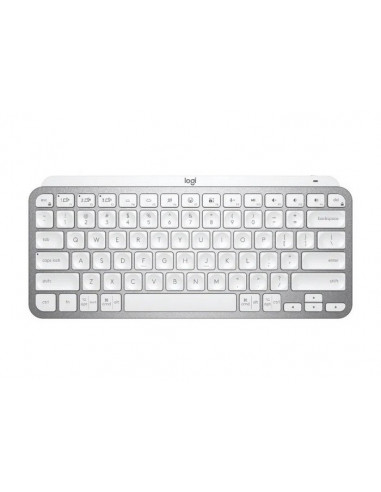 Клавиатура Logitech MX Keys Mini, Беспроводное, Бледно-серый