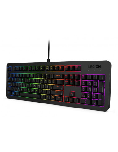 Tastatură Lenovo Legion K300, Cu fir, Negru