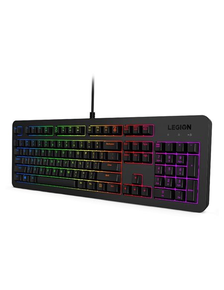 Tastatură Lenovo Legion K300, Cu fir, Negru