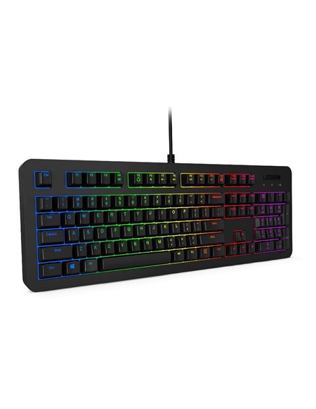 Tastatură Lenovo Legion K300, Cu fir, Negru