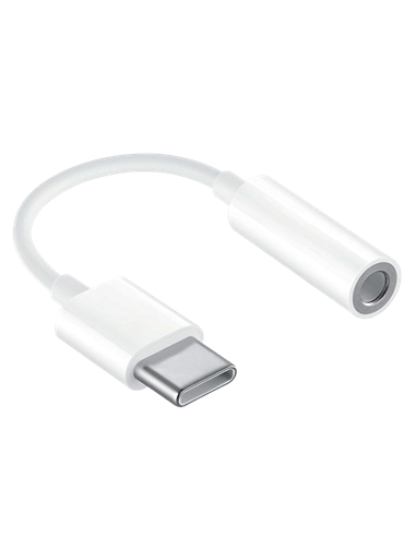 Аудио адаптер Huawei CM20, USB Type-C/3.5 mm (F), 0,09м, Белый