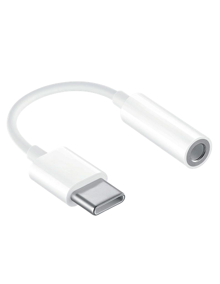 Аудио адаптер Huawei CM20, USB Type-C/3.5 mm (F), 0,09м, Белый
