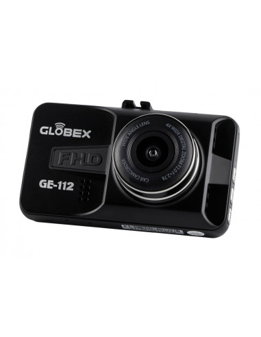 Cameră auto DVR Globex GE-112, Full-HD 1080P, Negru